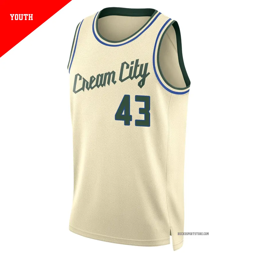 43 Youth Thanasis Antetokounmpo Milwaukee Bucks 2025/26 Swingman